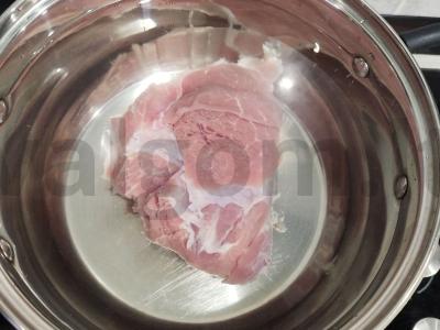 Sūris su mėsos sultiniu ir perliniu miežiu Žingsnis 2