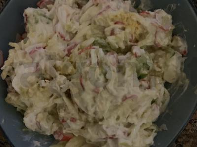 Didelis krabų ritinys Žingsnis 4