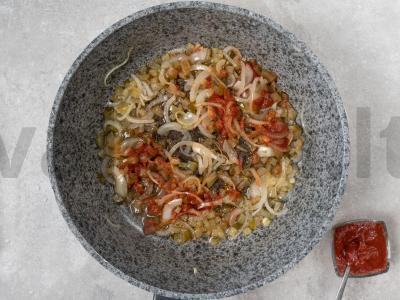 Sultinys su dešra Žingsnis 4