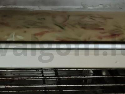 Omletas su daržovėmis ir kumpiu Žingsnis 4