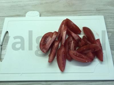 Salotas „Fattoush“ Žingsnis 1