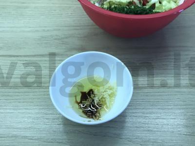 Salotas „Fattoush“ Žingsnis 3