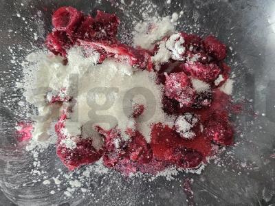 Saldi pyragėliai su vyšniomis avižų piene Žingsnis 5