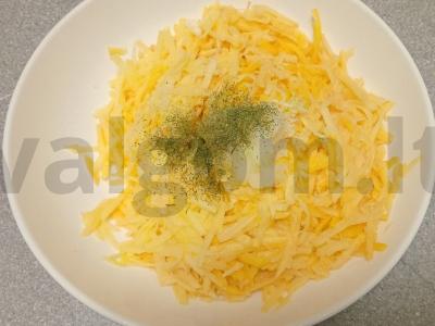 Bulviniai blynai su parmezanu Žingsnis 3