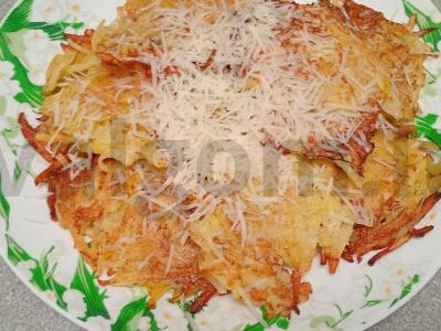 Bulviniai blynai su parmezanu Žingsnis 10