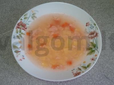 Upėtakio žuvienė su perliniu miežiu Žingsnis 5