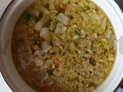 Upėtakio sriuba su salierais ir morkomis Žingsnis 5