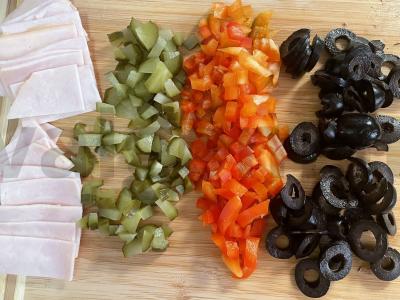 Pica ant mielinės tešlos Žingsnis 3