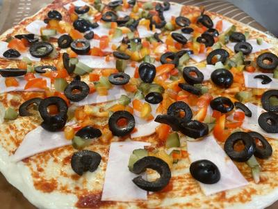 Pica ant mielinės tešlos Žingsnis 4