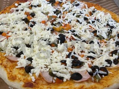 Pica ant mielinės tešlos Žingsnis 6