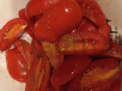 Džiovinti pomidorai Žingsnis 2