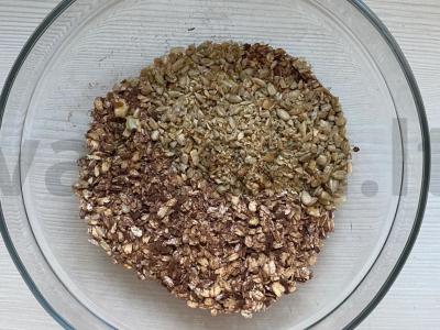 Šokoladinė granola namuose Žingsnis 3