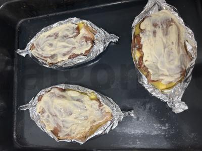 Kiauliena po šubele ant bulvių pagalvėlės Žingsnis 9