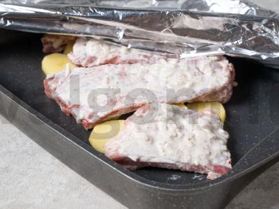 Šonkauliai su bulvėmis Žingsnis 5