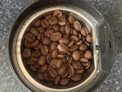 Kava su zefyrais kavos aparate Žingsnis 1