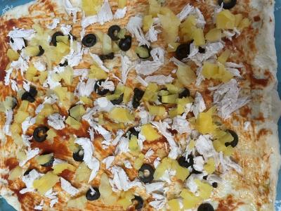 Pica su mielėmis ir ananasais Žingsnis 4