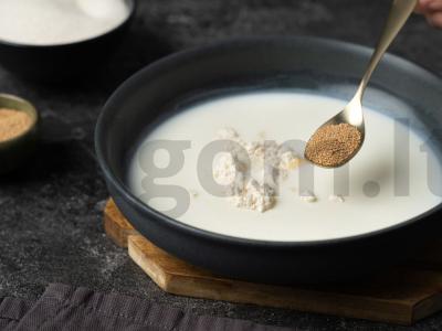 Morkų kulichas Žingsnis 1