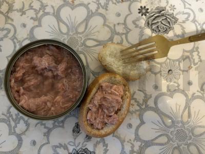 Užkandis su tunu bandelėje Žingsnis 5