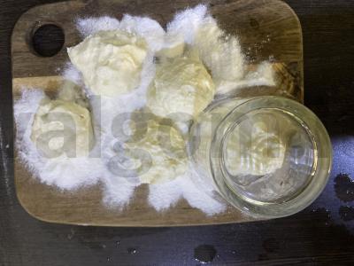 Švelniausi varškėčiai iš riebios varškės Žingsnis 5