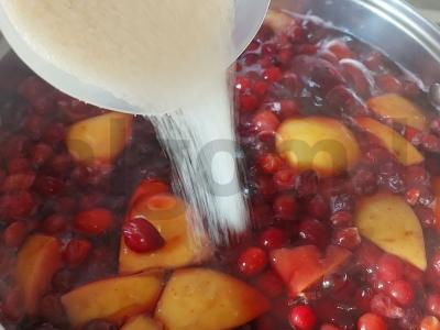 Rūgščių uogų kompotas Žingsnis 4