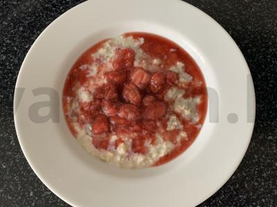 Avižų košė su braškėmis Žingsnis 6