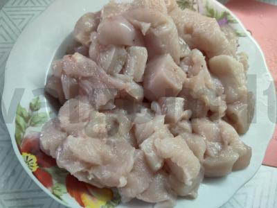 Vištienos filė ir grybų apkepas Žingsnis 1