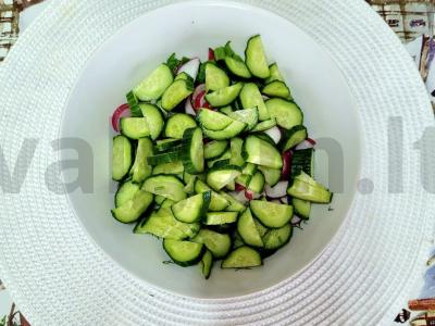 Sultingas salotas su garstyčių padažu Žingsnis 5