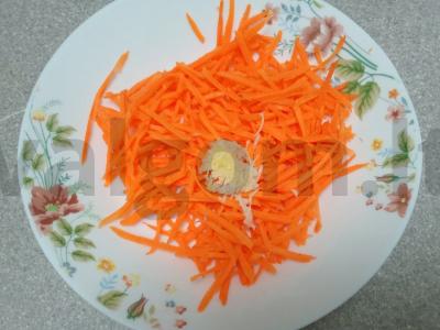 Korėjietiška salotos su silke Žingsnis 2