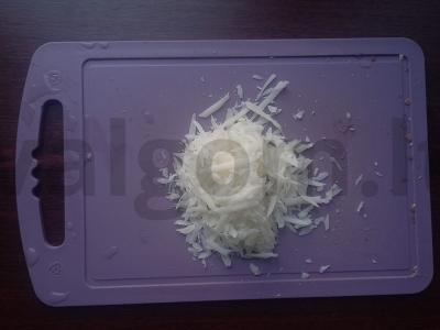 Kiaušinių blynai su grybais Žingsnis 3