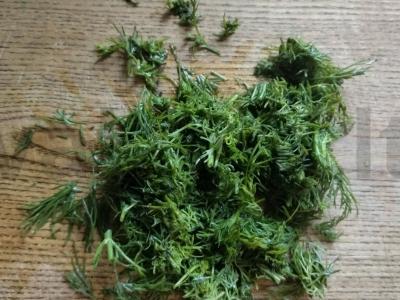 Greiti aštrūs pomidorai su žolelėmis ir česnaku Žingsnis 2