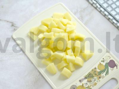 Žirnių sriuba su troškiniu Žingsnis 3