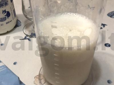 Kokteilis su ledais ir kriaušių sirupu Žingsnis 3