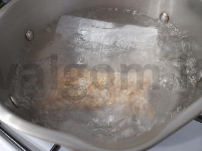 Perlovka su vištienos kepenimis Žingsnis 3