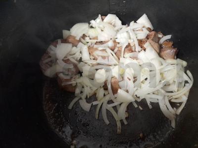 Perlovka su vištienos kepenimis Žingsnis 6