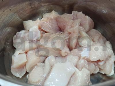 Vištienos sriuba su sėlenomis Žingsnis 1