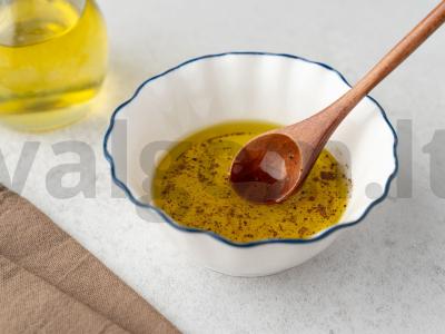 Lengvas žalias salotas Žingsnis 4