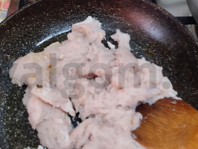 Blynai su acidofiliu ir kalakutienos faršu Žingsnis 2