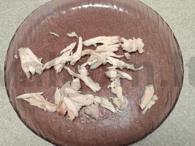 Sūris su kalakutienos sultiniu ir perliniu miežiu Žingsnis 2