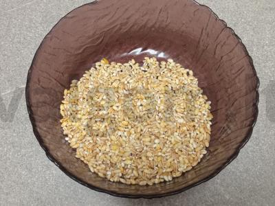 Sūris su kalakutienos sultiniu ir perliniu miežiu Žingsnis 3