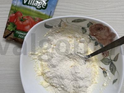 PP pica su karbonaidu varškės tešloje Žingsnis 2