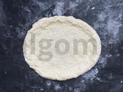 PP pica su karbonaidu varškės tešloje Žingsnis 5