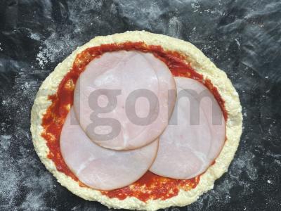 PP pica su karbonaidu varškės tešloje Žingsnis 9