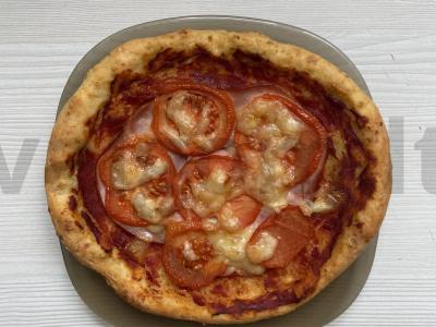 PP pica su karbonaidu varškės tešloje Žingsnis 12