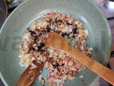 Kukurūzų košė su šonine aštriu sojų padažu Žingsnis 5