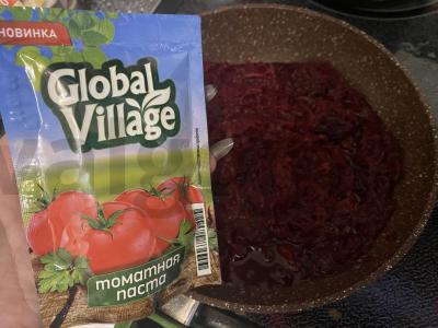 Borsčas su vištiena ir raugintais kopūstais Žingsnis 3