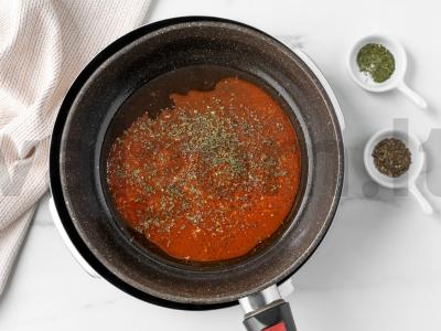 Kiaulienos kotletai pomidorų padaže Žingsnis 12