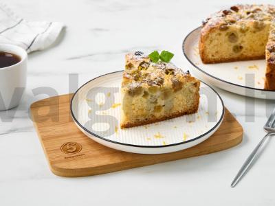 Paprastas pyragas su agrastais pagrindine nuotrauka