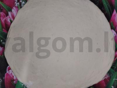 Adžarų hachapuri su sūriu ir suluguni Žingsnis 3