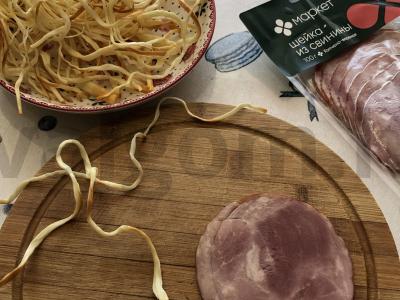 Mėsos konvertukai su varške Žingsnis 4