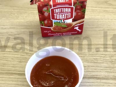 Pomidorų padažas su keptais pipirais Žingsnis 5